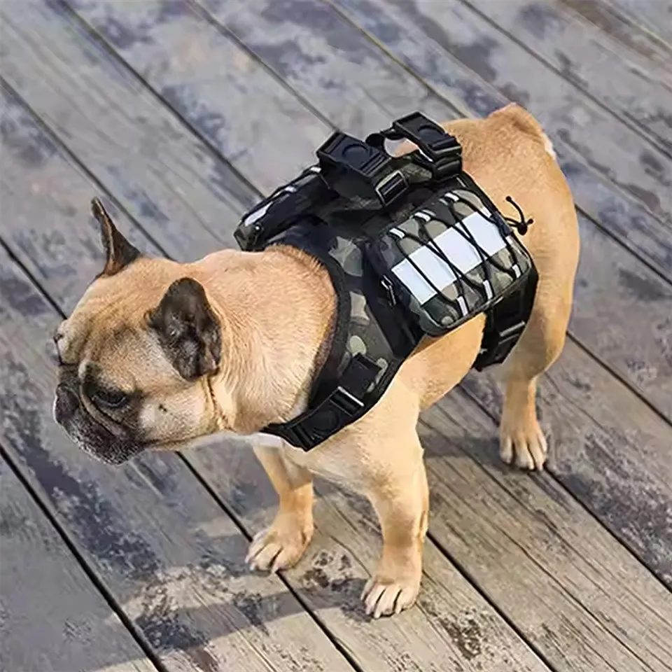 Шлейка для собак із сідельними сумками