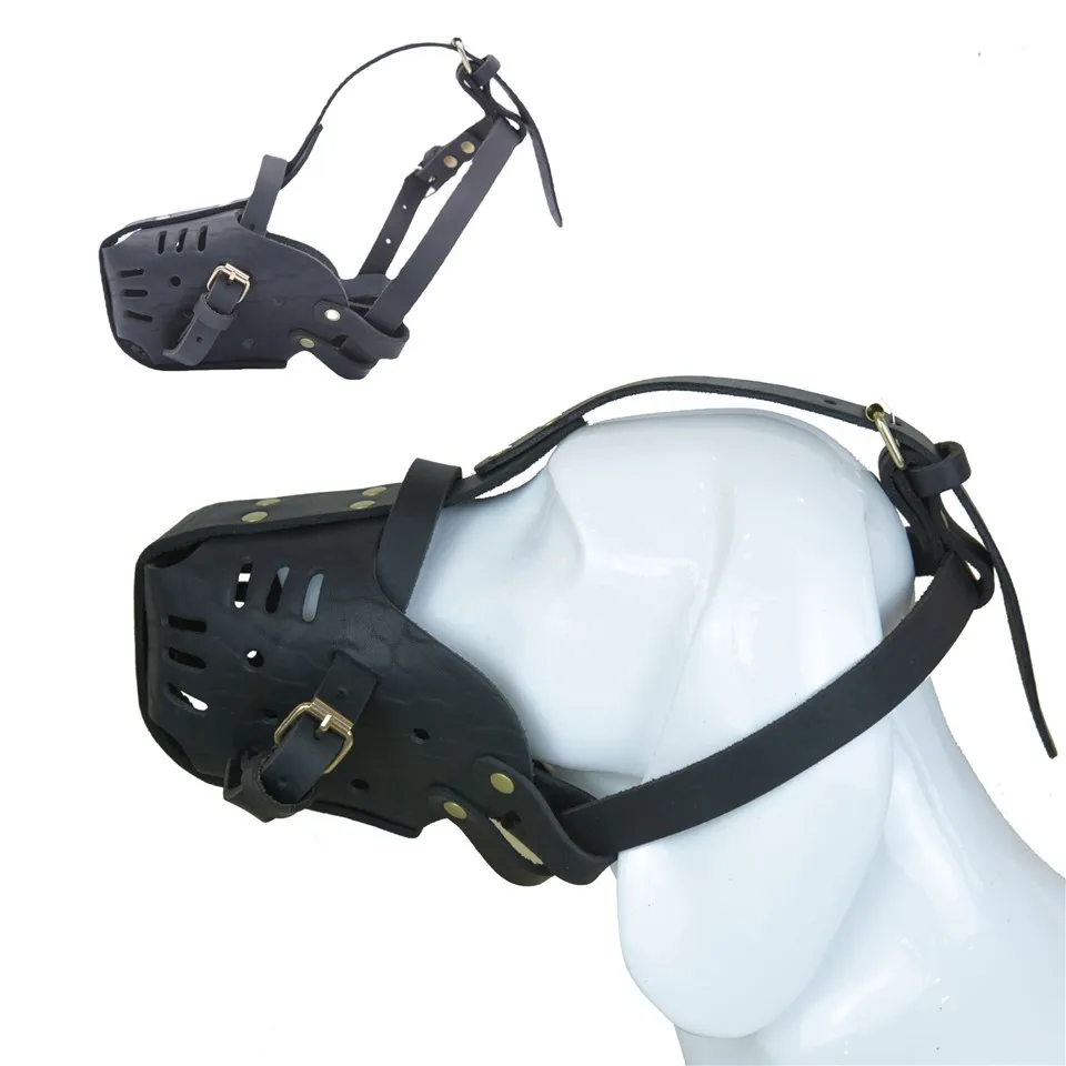 Шкіряна морда німецької вівчарки